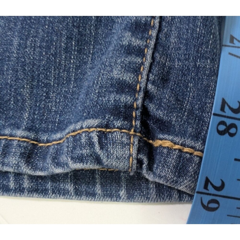 VTG Levi's 512 Women's Perfectly Slimming Jeans 12S/C Cotton Blend Blue - Picture 4 of 10
